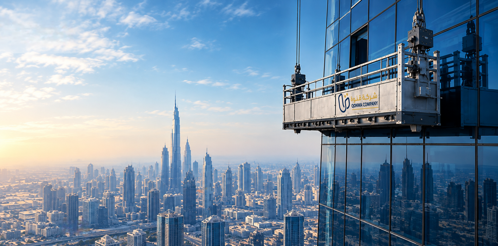 Building Maintenance Unit (BMU) for Commercial Tower
